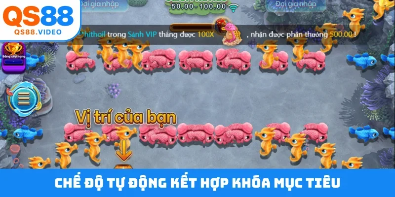 Chế độ tự động kết hợp khoá mục tiêu