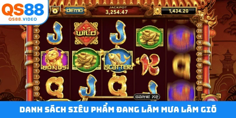 Danh sách siêu phẩm đang làm mưa làm gió